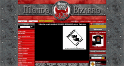 Desktop Screenshot of mondobizaro.cz